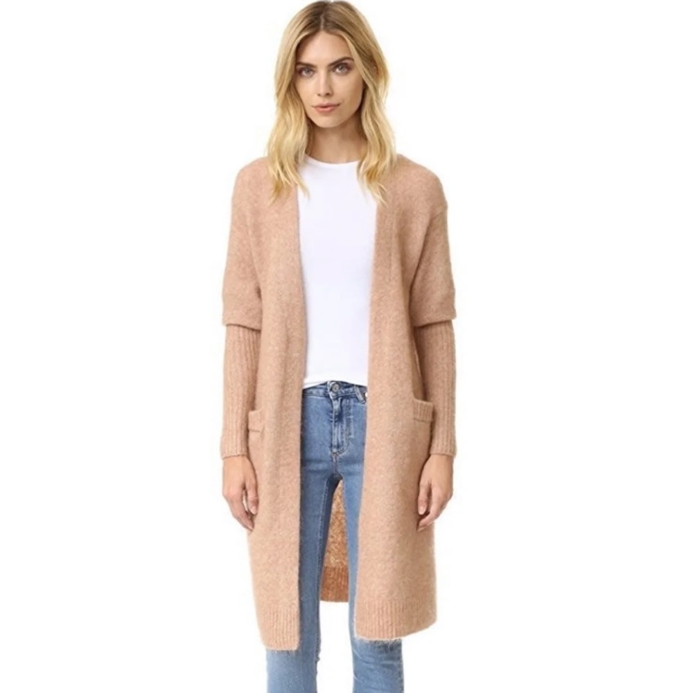 Acne Studios Raya long mohair cardigan
